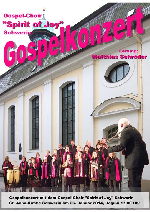 Gospelkonzert in der St. Anna Kirche